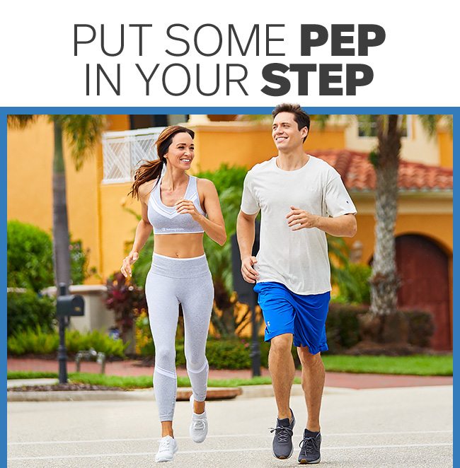 Put Some Pep In Your Step - Shop Athletic Shoes