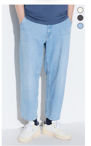 PDP14 - MEN RELAXED ANKLE JEANS