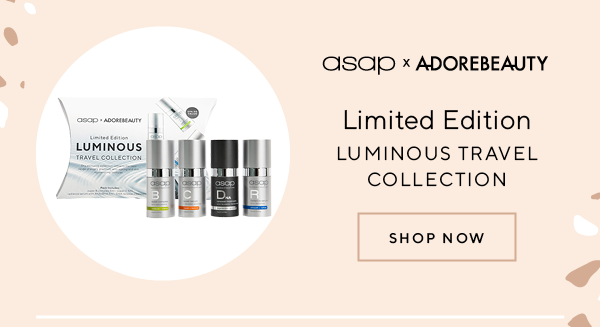 asap x Adore Beauty Limited Edition Luminous Travel Collection