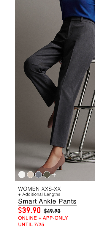 PDP6 - WOMEN SMART ANKLE PANTS