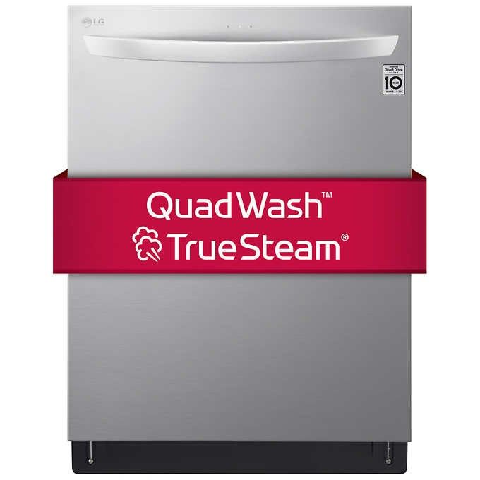 LG Top Control Wi-Fi Enabled Dishwasher with PrintProof™ and LED Tub Light