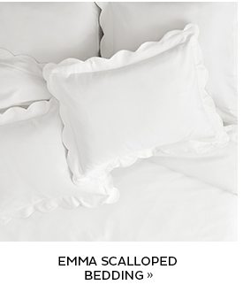 Emma Scalloped Bedding