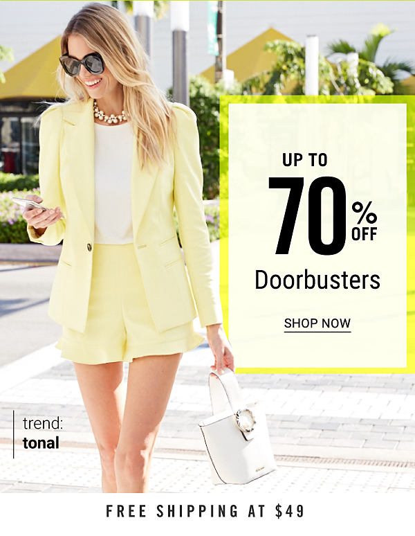 Up to 70% off Doorbusters. Shop Now.