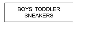 BOYS' TODDLER SNEAKERS