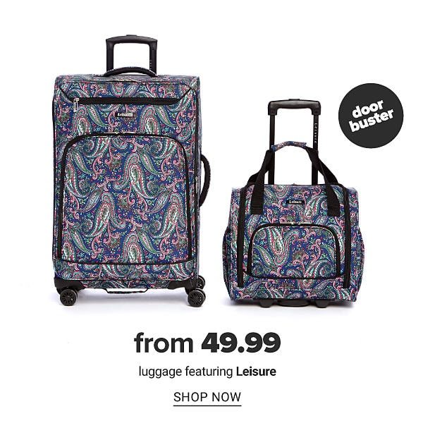 From 49.99 Luggage feat. Leisure - Shop Now