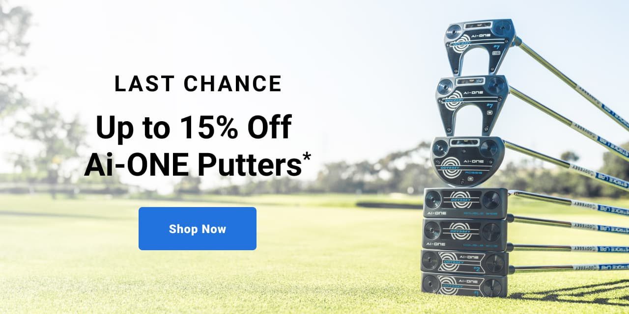 A i ONE Putters Up to fifteen percet off our newest putters shop now