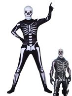 Skull Trooper Costume Fortnite Cosplay Leotard Game Cosplay Costumes