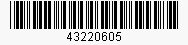 Code: 43220605