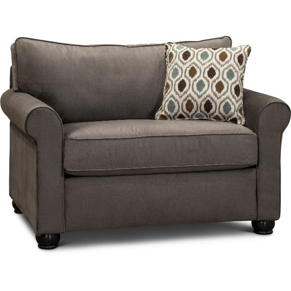 Jojo Smoke Gray Twin Sofa Bed