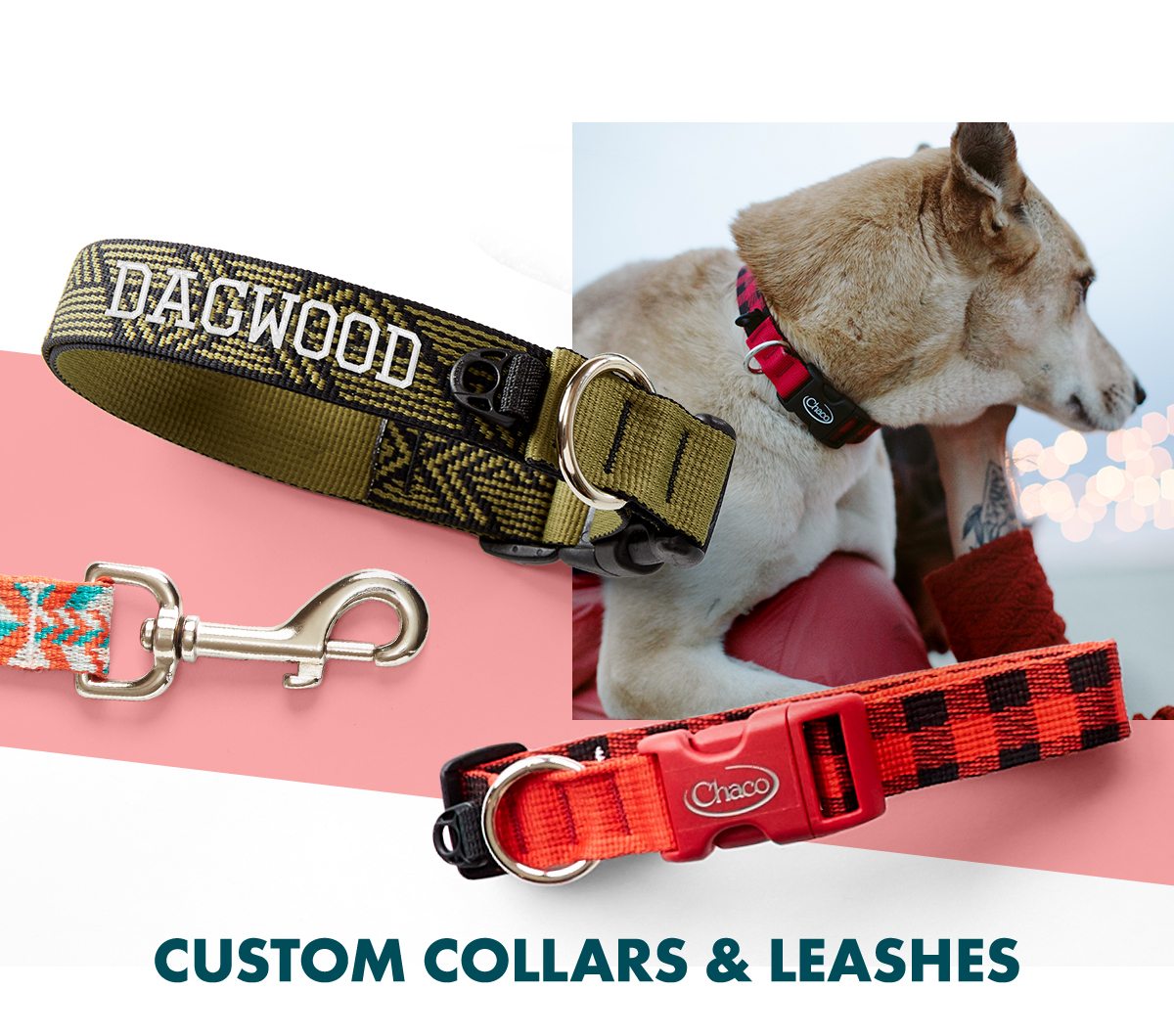 CUSTOM COLLARS AND LEASHES