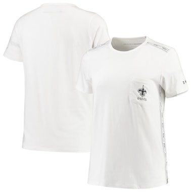 New Orleans Saints DKNY Sport Women's Donna Sporty T-Shirt - White