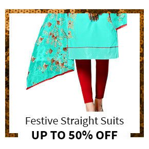 Festive Straight Suits Up to 50%. Shop!