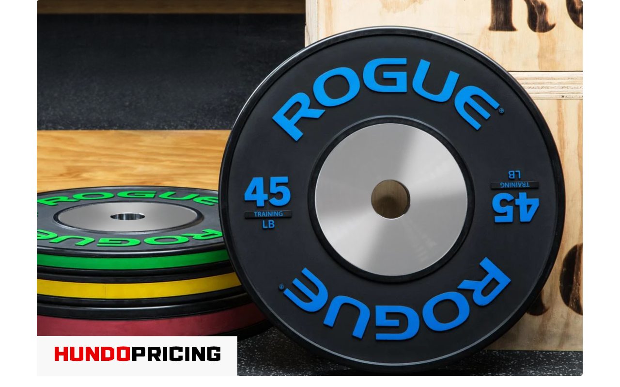 Rogue Black Training LB Plates