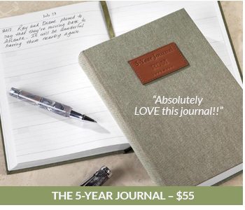 Shop the 5-year journal!