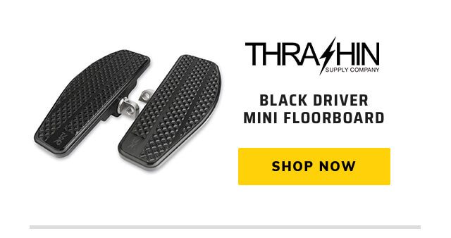 Thrashin Black Driver Mini Floorboard