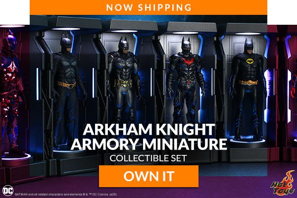 Batman Arkam Knight Armory Miniature Set (Hot Toys)