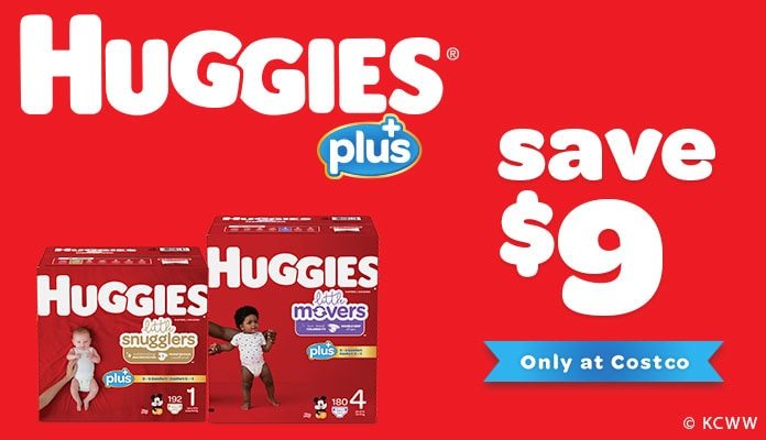 Huggies Plus $9 OFF