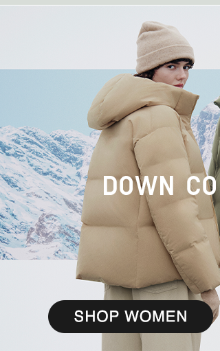 BANNER 1 - SHOP WOMEN DOWN COLLECTION