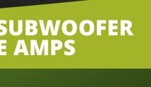 SHOP ALL SUBWOOFER PLATE AMPS