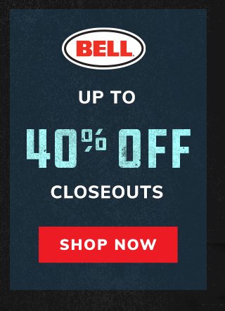 Up to 40% off Bell Closeouts