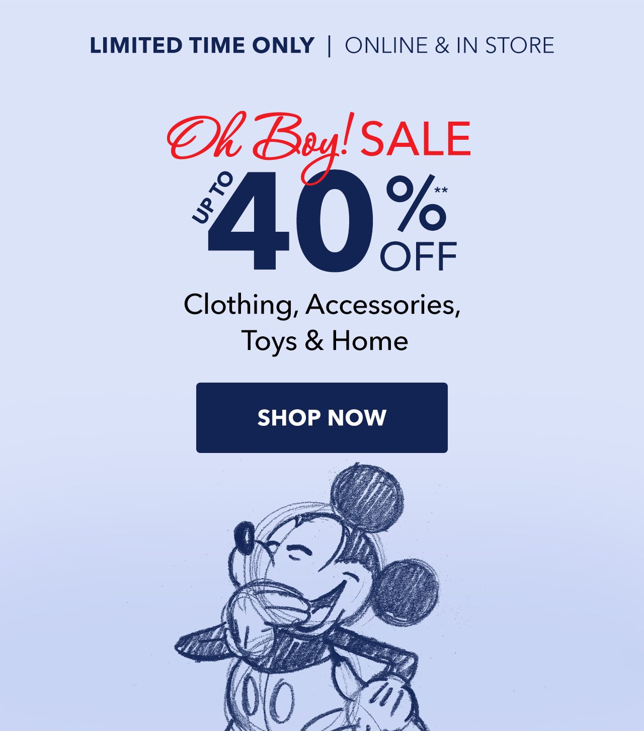 Oh Boy! Sale | Up to 40% Off Clothing, Accessories, Toys & Home | Shop Now
