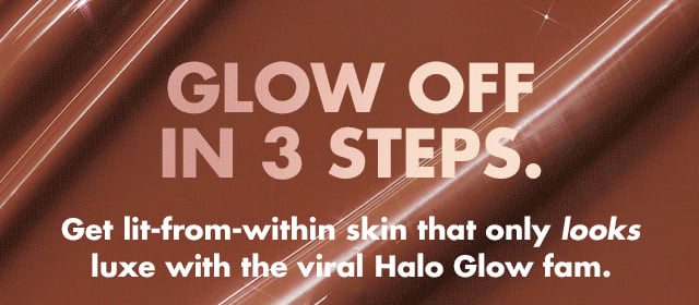 Glow off in 3 steps