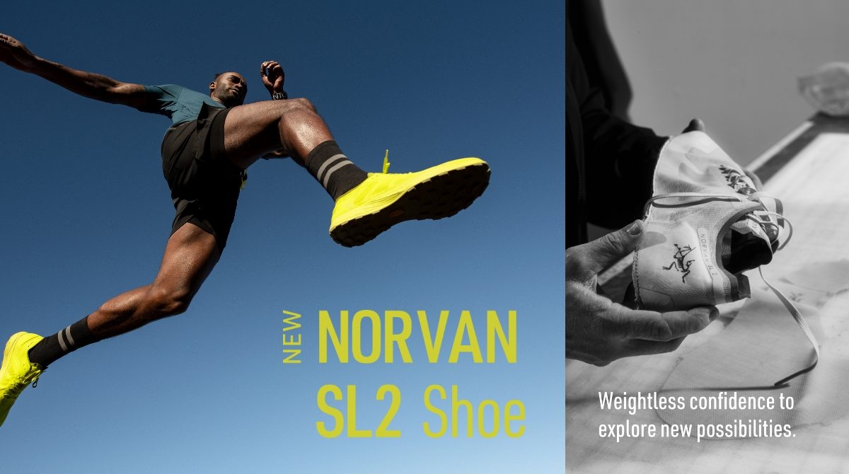 New Norvan SL2 Shoe | Weightless confidence to explore new possibilities.