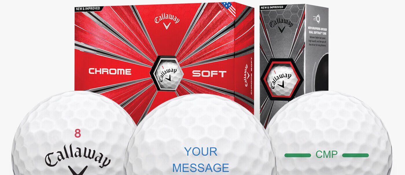 Chrome Soft Custom Golf Balls