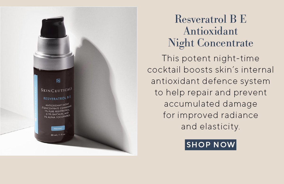 Resveratrol B E Antioxidant Night Concentrate