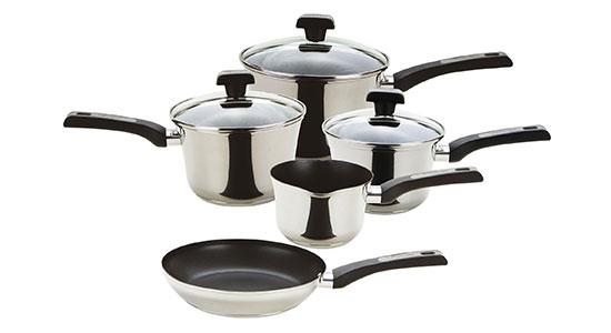 Prestige Dura Steel 5 Piece Pan Set