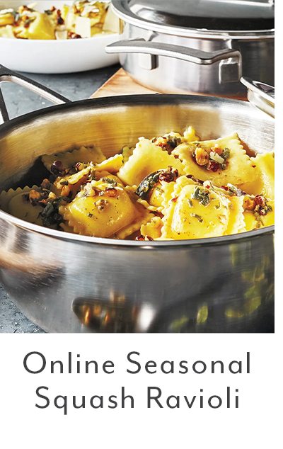 Online Seasonal Squash Ravioli