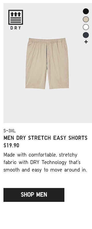 PDP8 - MEN DRY STRETCH EASY SHORTS