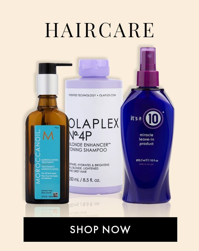 Haircare. Shop Now