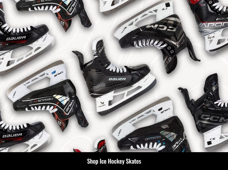 Free Standard Shipping: Ice Hockey Skates