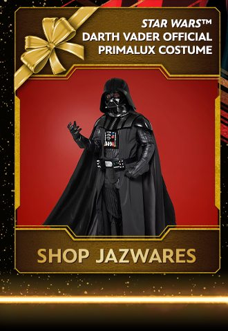 Star Wars Darth Vadar Official Primalux Costume, Shop Jazwares