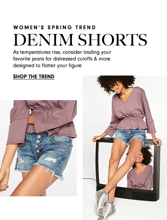 Denim Shorts - Shop The Trend