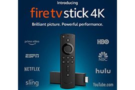 Amazon 4K Fire TV Stick 4K Streaming Media Player w/ All-new Alexa Voice Remote