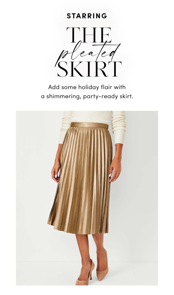The pleated Skirt
