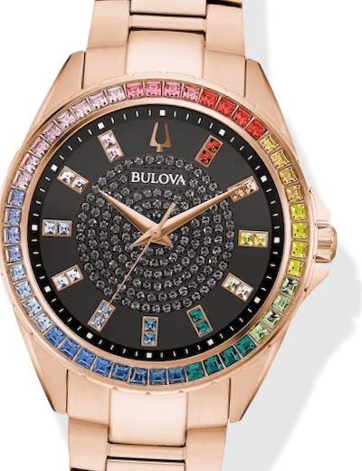 Bulova Phantom Crystal Collection Women's Watch 97A180