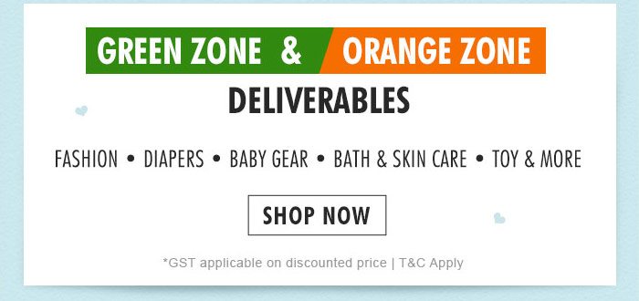 Green & Orange Zone Deliverables Shop Now