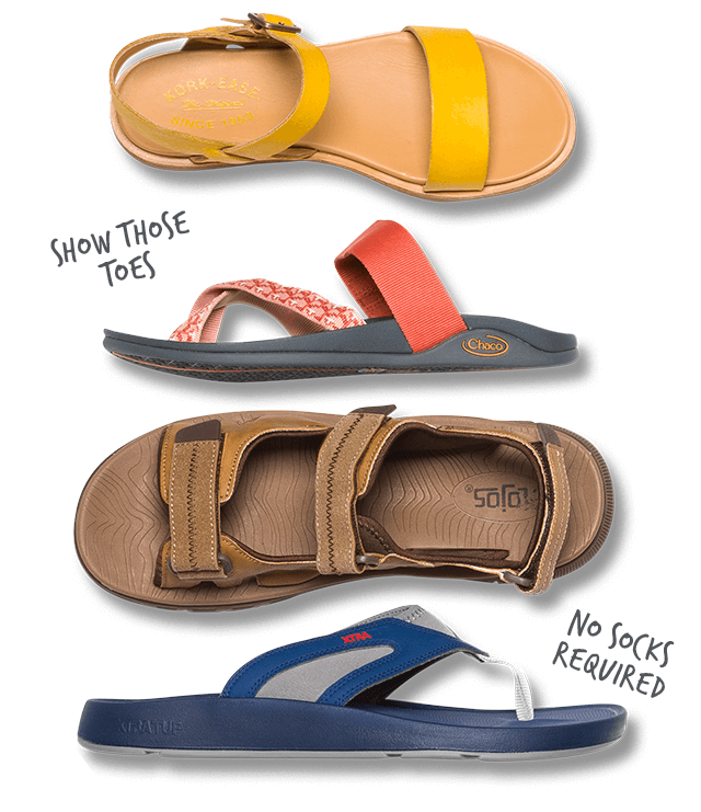 Show Those Toes & No Socks Required Sandals