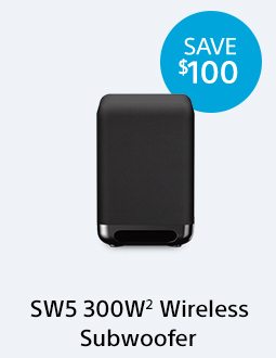 SAVE $100 | SW5 300W² Wireless Subwoofer