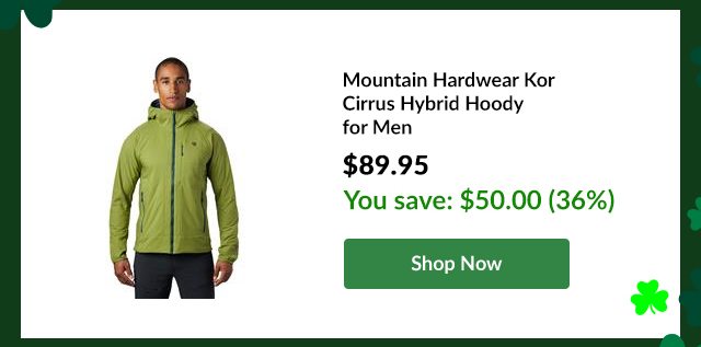Mountain Hardwear Kor Cirrus Hybrid Hoody for Men