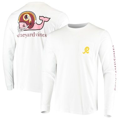 Kansas City Chiefs Vineyard Vines Whale Helmet Long Sleeve T-Shirt