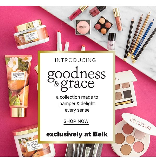 Introducing Goodness & Grace - a collection made to pamper & delight every sense - Shop Now