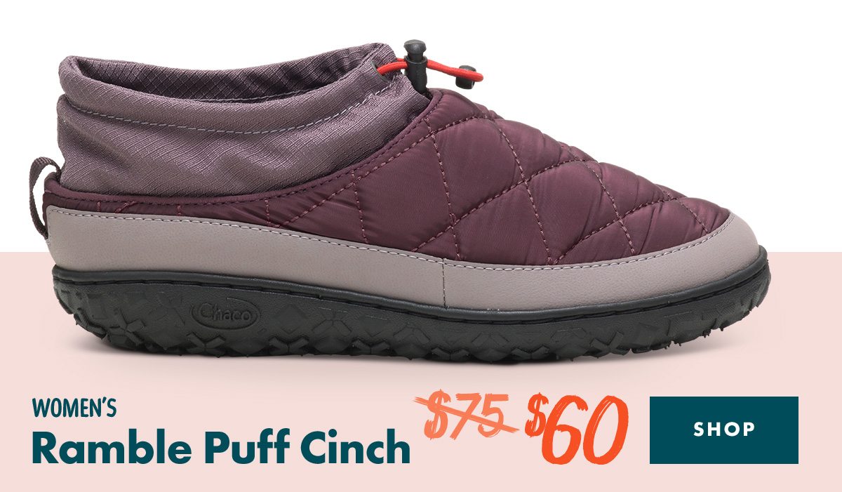 Women's Ramble Puff Cinch Was $75 Now $60 – SHOP NOW