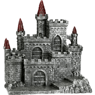 Gray Stone Castle Display Stand