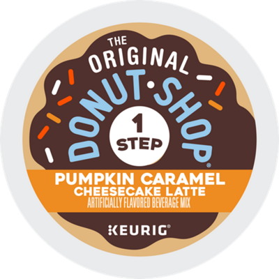 The Original Donut Shop® Pumpkin Caramel Cheesecake Latte