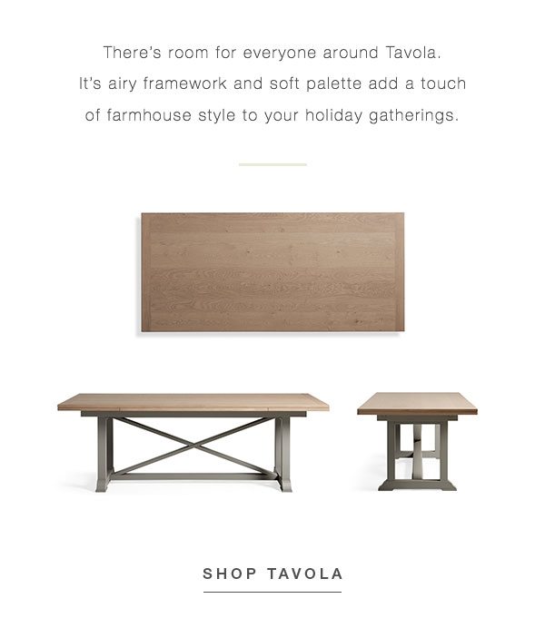 tavola refectory dining table