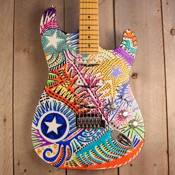 Aerodyne Custom Art Special Stratocaster Electric Guitar